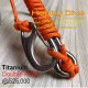 Titanium Double Hook Reef Current Scuba Diving HD-036