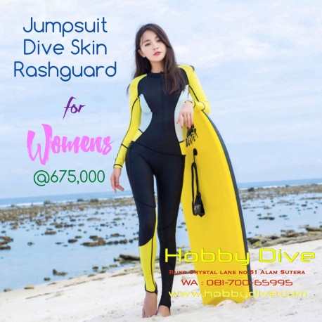 Jumpsuit Dive Skin Full Body Rash Guard Diving Snorkelling HD-103