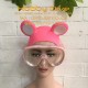 [HD-323] Hood Scuba Diving Hair Protection Mouse Pink Diving Accessories