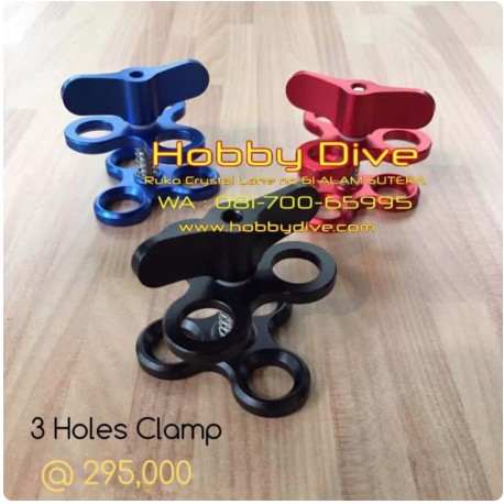 [HD-255] Three Holes Clamp Underwater Photography Diving Accessories