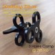 [HD-255] Three Holes Clamp Underwater Photography Diving Accessories