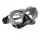 [PSN-8700] Poseidon Mask 3D Kevlar - Black Skirt Scuba Diving