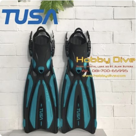 Tusa Fin SF-22 SOLLA Open Heel Color : Ocean Green SF-22-OG