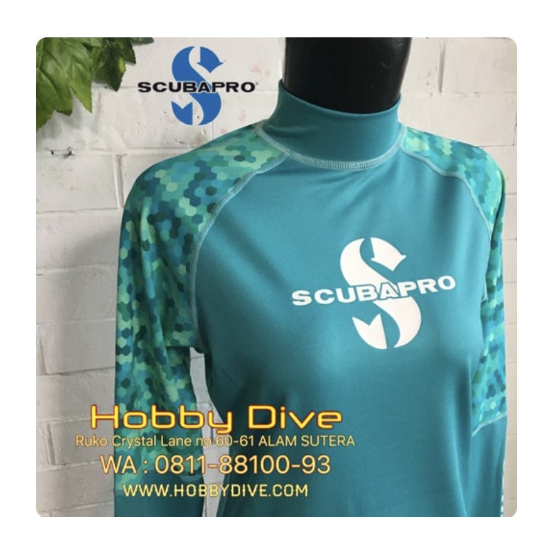 Scubapro Upf 50 Long Sleeve Rashguard Women Sp Rg05 1223