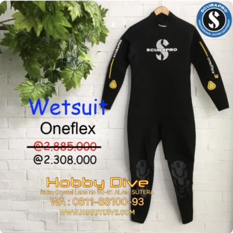 Scubapro Wetsuit Oneflex STMR 3 b-zip MEN Scuba Diving