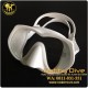 Poseidon White Line Mask - Scuba Diving