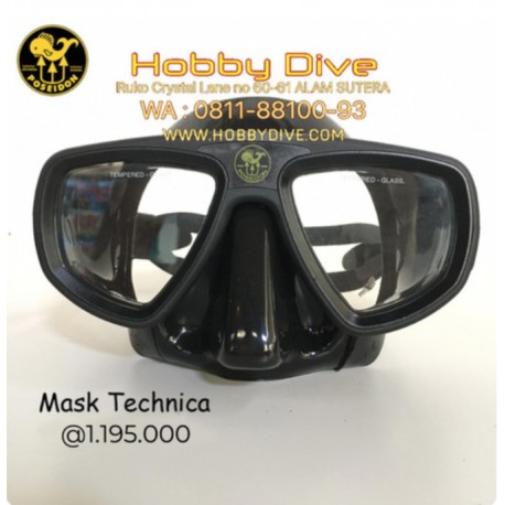 Poseidon Mask Technica Black