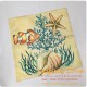 Cushion Cover Marine Life Sea Clown Fish Sarung Bantal HD-203