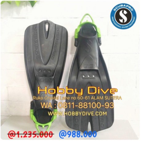 Scubapro Fin Go Green - Scuba Diving Alat Selam