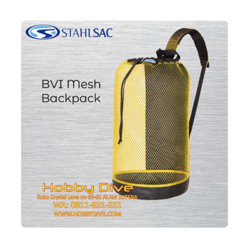Stahlsac BVI Mesh Backpack - Scuba Diving Alat Diving