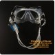 AQUATEC Mask Black M2YA2526 - Scuba Diving Alat Diving