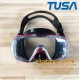 Tusa Visio Tri-Ex Adult Travel Set UP-3521QB-MDR RED Alat Snorkeling