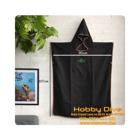 Diving Suit Towel Poncho Hood Quick Dry HD-592 - Scuba Diving