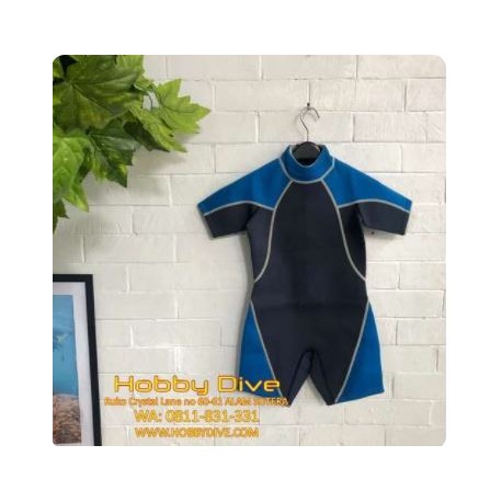 Problue Wetsuit Shorty for Kids - Scuba Diving Alat Diving