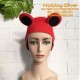 [HD-323] Hood Scuba Diving Hair Protection Mouse Pink Diving Accessories