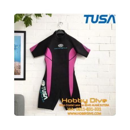 Tusa Wetsuit Shorty 3,25mm Women TJS-32FPS - Scuba Diving Alat Diving