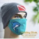 Masker Kain 3Ply Motif Dolphin Patch/Emblem Diving Mask HD-704