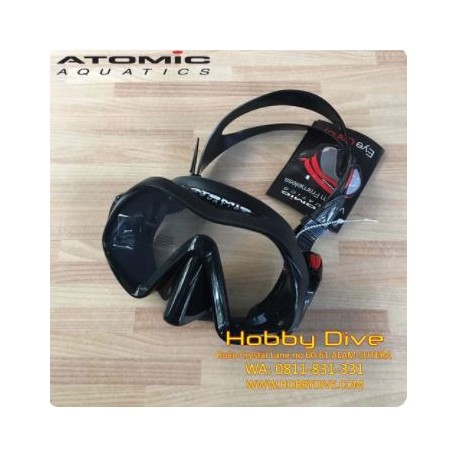 ATOMIC Mask Venom Frameless Black - Scuba Diving Alat Diving