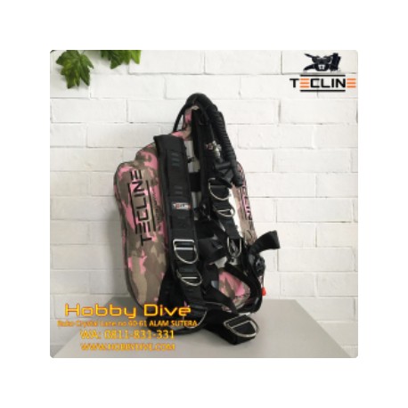 TECLINE BCD Peanut 13 Set Camo Pink - Scuba Diving