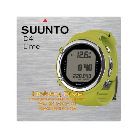 SUUNTO D4i Novo Yellow Sun Dive Computer Scuba Diving