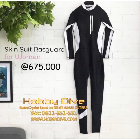 Skin Suit Rashguard Full Suit Women for Scuba Diving Snorkeling HD-521