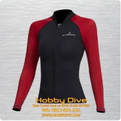 Wetsuit 2mm Neoprene + Nylon Sunscreen Fabric Diving Women HD-359