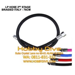 Low Pressure LP Hose 2nd Stage Regulator 76cm Diving Braided