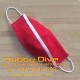 Masker Kain 2 Ply Katun + Ear Loop Dive Flag Face Mask HD-602