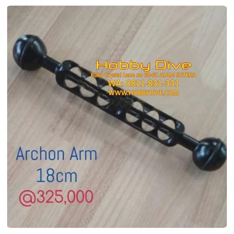 Double Ball Arm 18cm for Underwater Photography HD-034