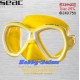 SEAC Mask Maschera Elba MD S/YE Giallo - Scuba Diving Alat Diving