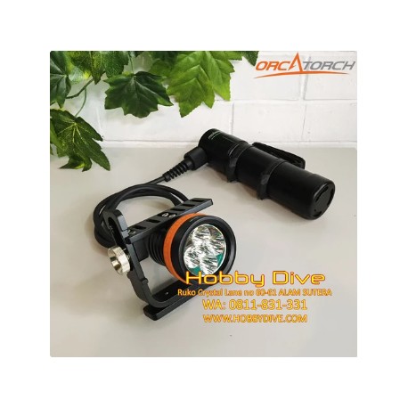 ORCATORCH D630 Tech Dive Light 4000 Lumens - Scuba Diving