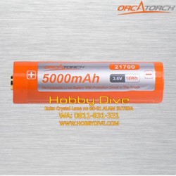 ORCATORCH USB Battery 21700 5000mAh - Scuba Diving Accessories