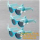 Shark Sun Glasses Kaca Mata Hitam Hiu HD-420