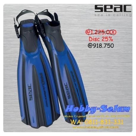 SEAC Fins Propulsion Blue - Scuba Diving Alat Diving