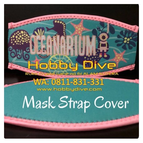 Mask Strap Cover Oceanarium Star Fish ACC-07-GRE Alat Diving