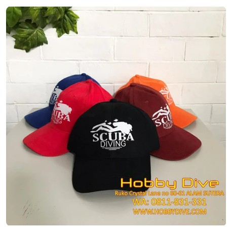 Topi Scuba Diving Scuba Diving Baseball Cap HD-435