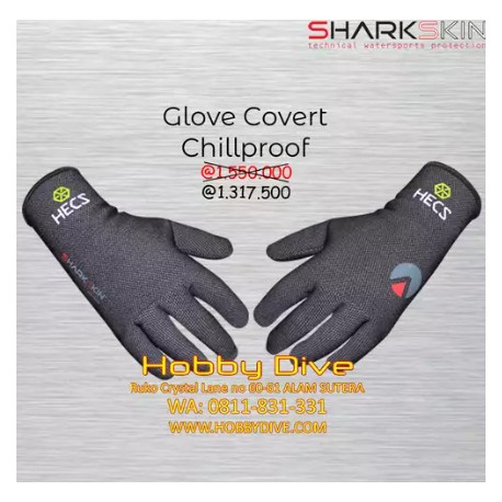 SHARKSKIN COVERT CHILLPROOF WATERSPORT GLOVES