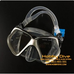 AROPEC Mask Black M2YA2526 - Scuba Diving Alat Diving