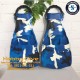 Scubapro Jet Fin Camo Blue Open Heels Spring Strap - Scuba Diving