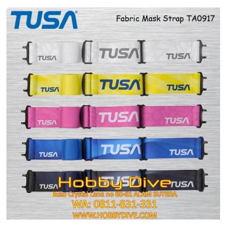 Tusa Fabric Mask Strap TA-0917 - Scuba Diving Alat Diving