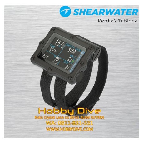 Shearwater Dive Computer Perdix 2 Ti Black - Scuba Diving