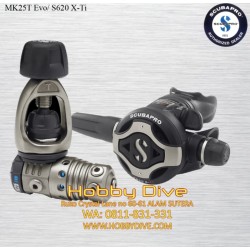 Scubapro Regulator MK25T Evo/S620 X-Ti Scuba Diving Alat Diving