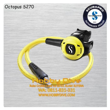 Scubapro Octopus S270 Balance Scuba Diving Alat Diving